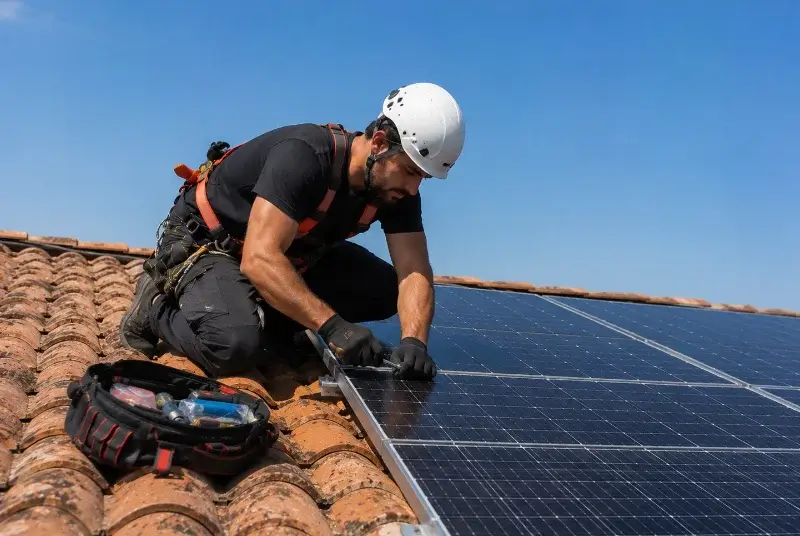 Maintenance et monitoring de panneaux solaires à Monestier-de-Clermont